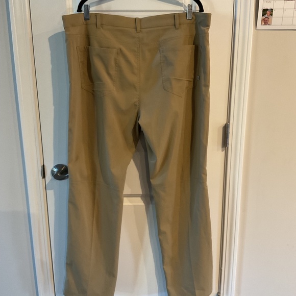 Ocean + Coast 5 Pocket Stretch Pants - 40x32 - Nature Tan - Picture 5 of 10